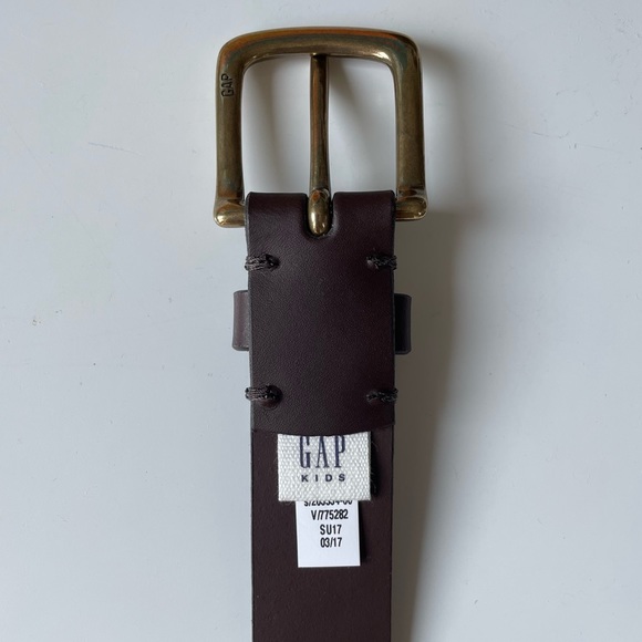 GAP Kids Bonded Leather Belt - Brown - Picture 4 of 7
